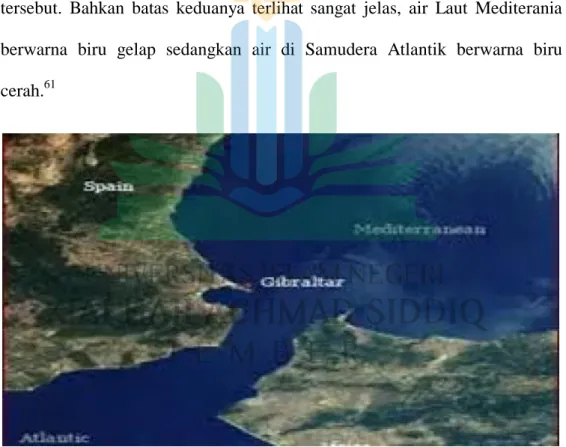 Gambar 4.5 Selat Gibraltar  