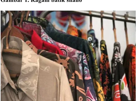 Gambar 2. Baju batik shaho  