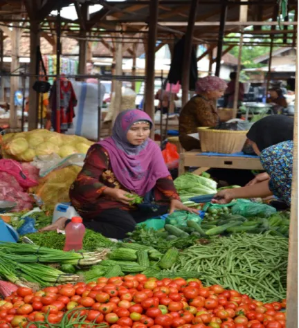 Gambar 8. Pemasaran hasil agroforestry di KPH Batu Tegi 
