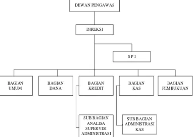 Gambar 2.1 Struktur Organisasi KSP NASARI Bandung 