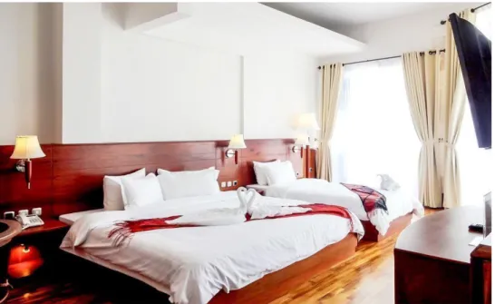 Gambar 2.2 Tongging Point Junior Suite  b)  Tongging Point Lodge 