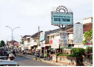 Gambar 2.2 Sentra Batik Trusmi Cirebon 