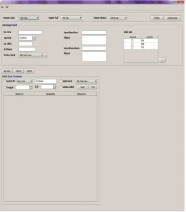Gambar 4.1 Interface Aplikasi 