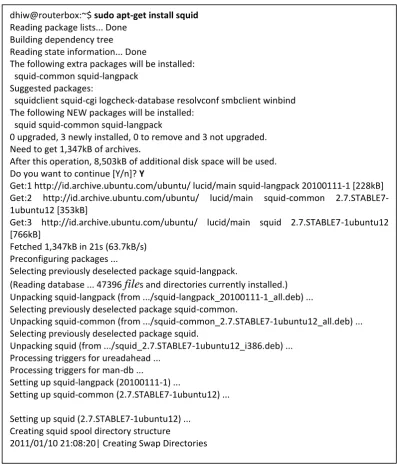 Tabel. 3.2. File-File Penting Squid 