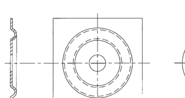 FIGURE 1-37Other types of forming: a hem, a joggle, and a curl.