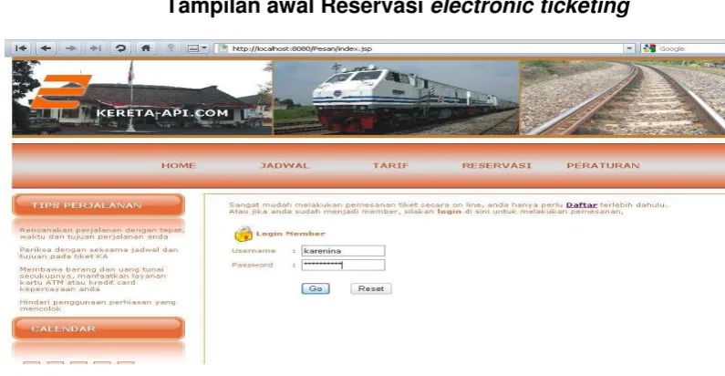  Gambar 3.3 Tampilan sukses Login 