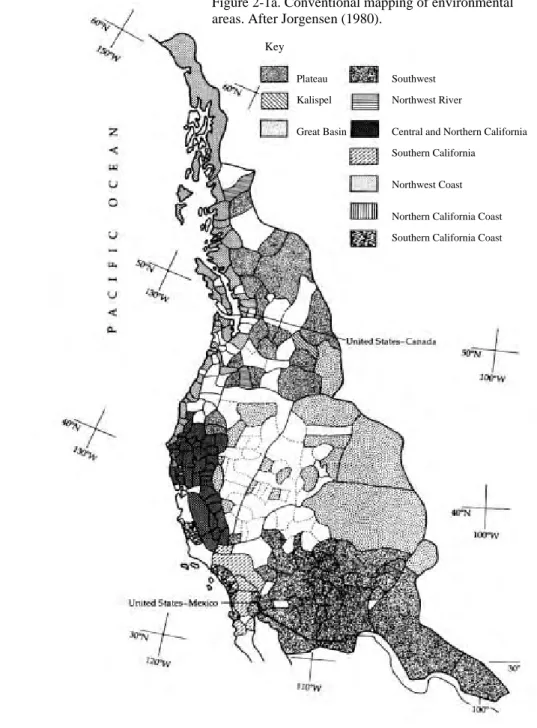 Figure 2-1a. Conventional mapping of environmental areas. After Jorgensen (1980).
