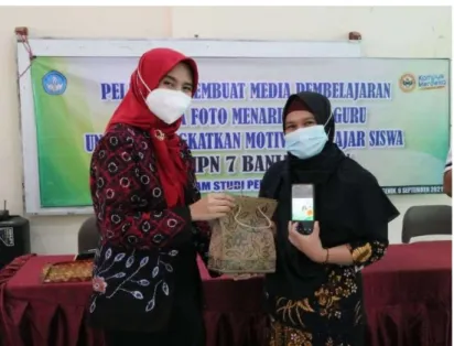 Figure 5. Prizegiving for the winners