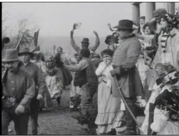 Figure 3: Colonel-Father Prepares to March Off to War