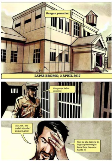 Gambar 5. Contoh halaman webcomic 