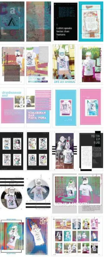 Gambar 11. Desian layout buku katalog