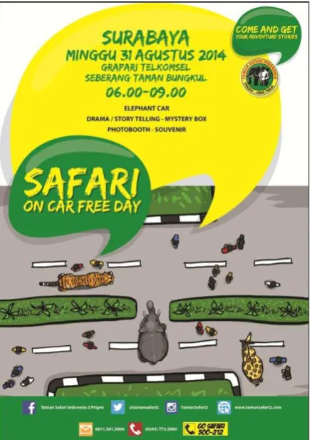 Gambar 6. Poster event Safari go to school  