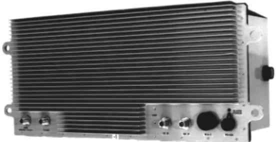 Figure 1-1 The ANASAT ® -C VSAT transceiver (5W version shown)