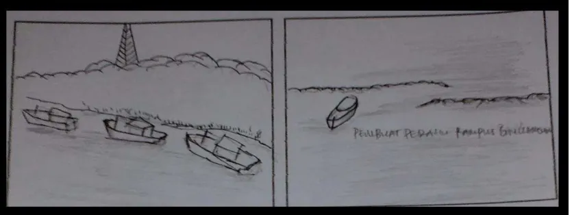Gambar III. 10 Scene 3 dan 4 
