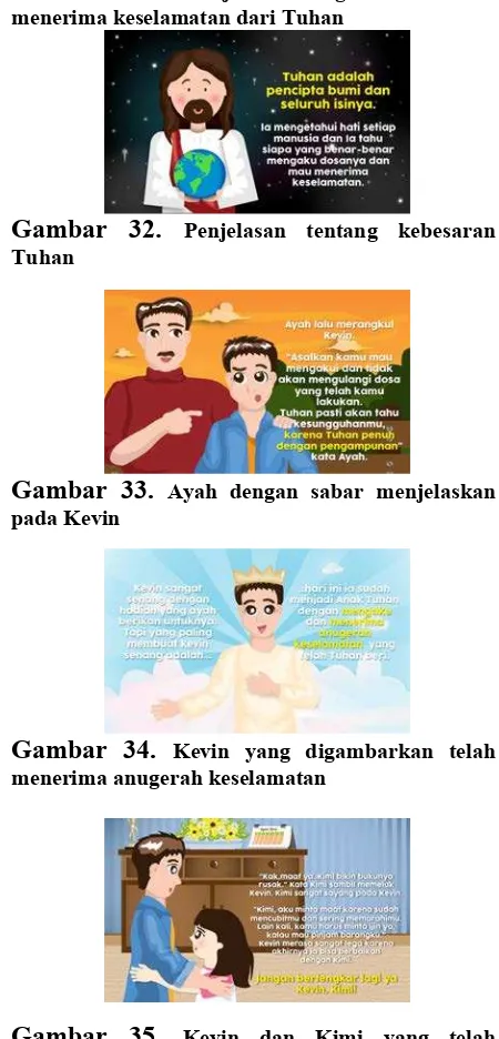 Gambar 35. Kevin dan Kimi yang telah berbaikan  