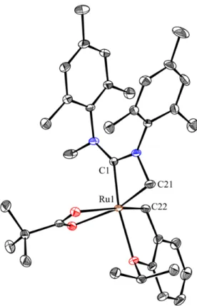 Figure 15: X-ray crystal structure of 1.41. Displacement ellipsoids are drawn at 50% probability