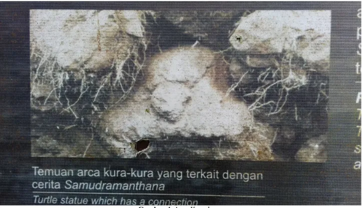 Gambar 4. Arca Kura-kura.