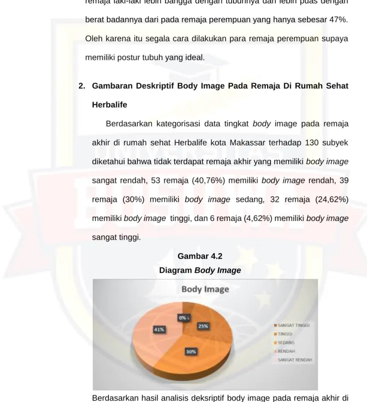 Gambar 4.2  Diagram Body Image 