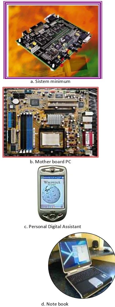 Gambar 1.5. Contoh Sistem Mikroprosesor Sumber: http://id.wikipidea.org 