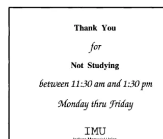 FIG. 2.6. Thank you for not studying.