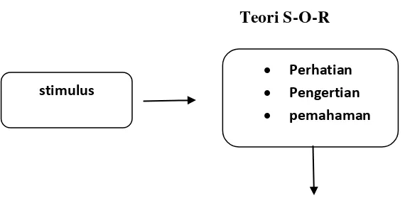 Gambar 2.1 Teori S-O-R 