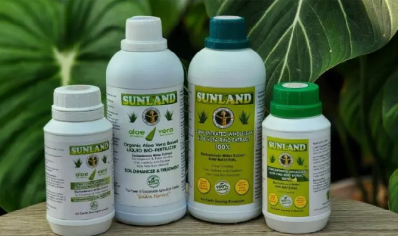 Ilustrasi 3. Biofertilizer Aloe Vera 