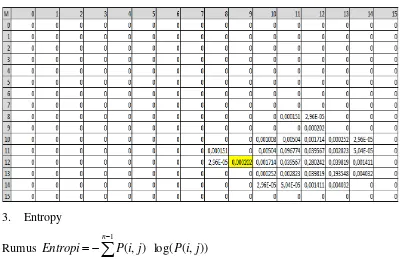 Tabel 0.7 Matriks Homogen 