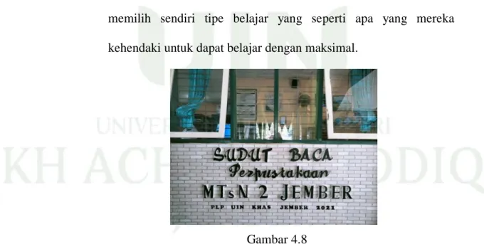 Gambar Sudut Baca Perpustakaan                                                               