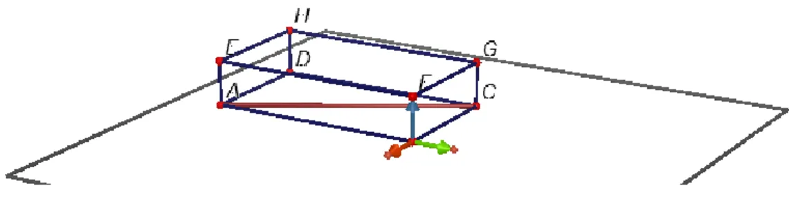 Gambar 11. Diagonal Bidang  