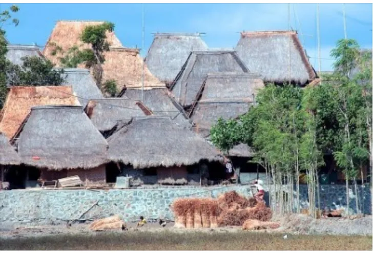 Gambar 5.3. Lumbung Tradisional Suku Sasak di Lombok
