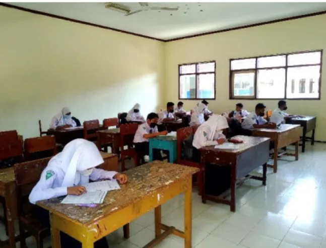 Gambar 4.4 Proses pembelajaran terbatas 