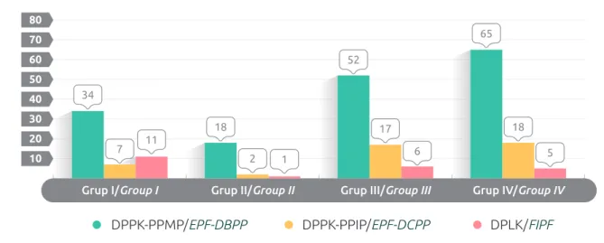 Grafik 11 Program Dana Pensiun Berdasarkan Grup Tahun 2017 Graph 11 Pension Fund Programs Based on Group in 2017