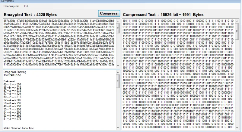 Gambar 4.31 Hasil Kompresi Chipertextnumber Uji Coba ke-7 