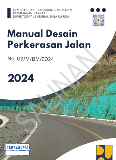 Surat Edaran Manual Desain Perkerasan Jalan 2024