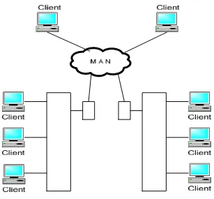 Gambar 4. Jaringan MAN 