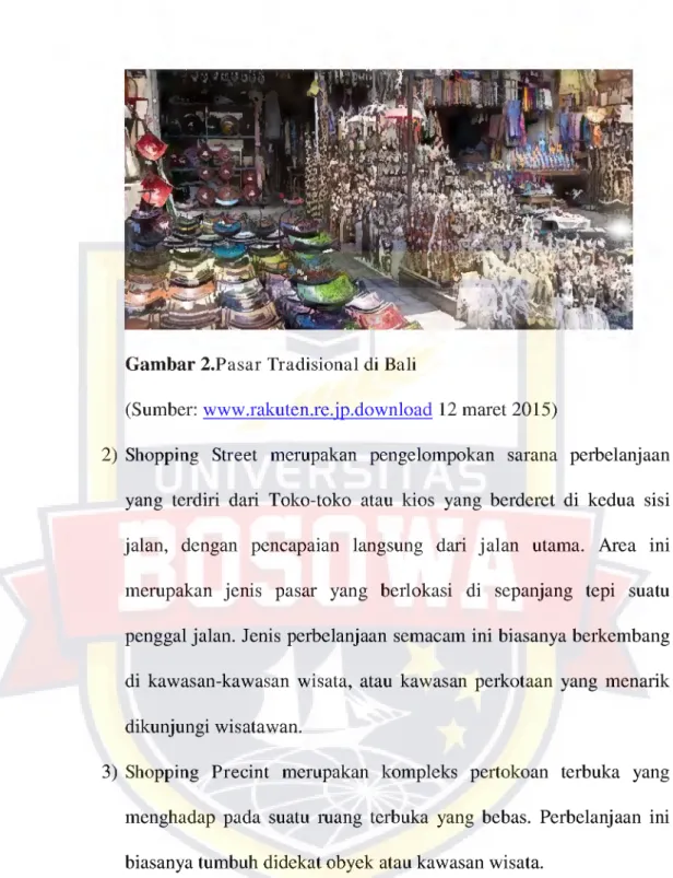 Gambar 2.Pasar Tradisional di Bali 