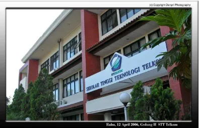 Gambar 4.1 Gedung Rektorat STT Telkom 