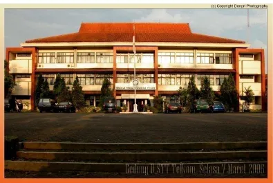 Gambar 4.2 Gedung D (Rektorat) STT Telkom 