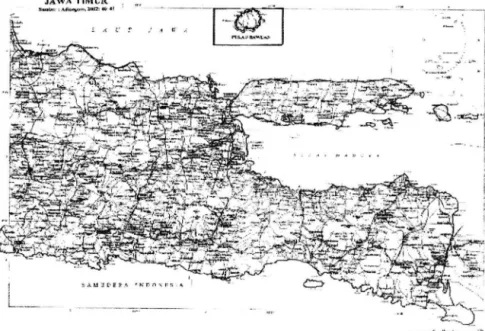 Gambar  2. Peta Pulau Bawean 