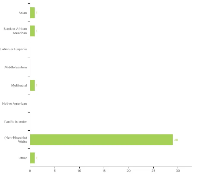 Figure 9. Responses to the question, “Which term most closely fits your racial identity?” 