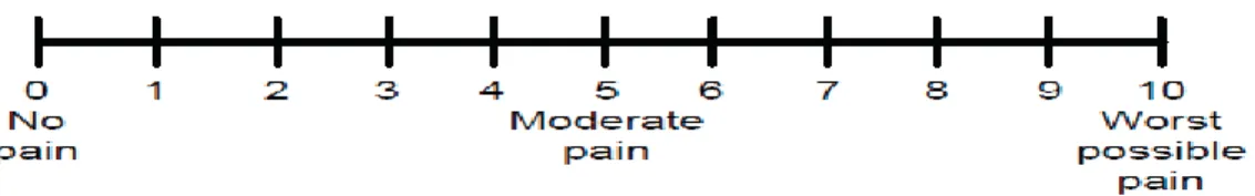 Gambar 3. Numeric Rating Scale (NRS) 