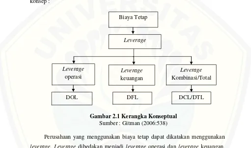 Gambar 2.1 Kerangka Konseptual 