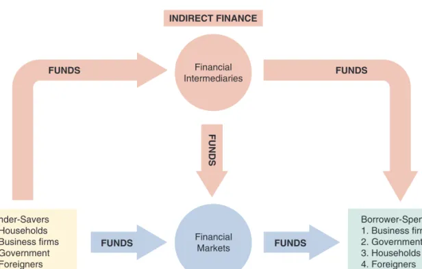 FIGURE 2.1   Flows of Funds Through the Financial System