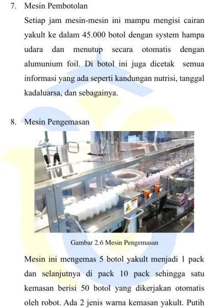 Gambar 2.6 Mesin Pengemasan 