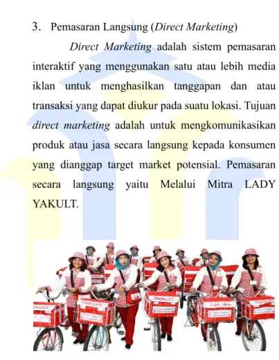 Gambar 3.1 Lady Yakult 
