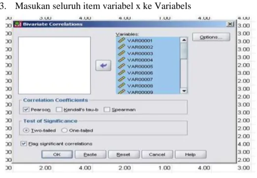 Tabel  rangkuman  hasil  uji  validitas  dari  variabel  tersebut  dapat  dilihat sebagai berikut : 