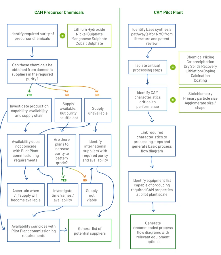 Figure 2   Flow diagram for Scene Setting Report objectives