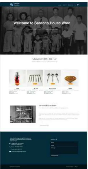 Gambar 7HalamanHome Website.