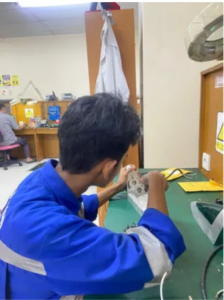 Gambar 4.2 Repair Position Light