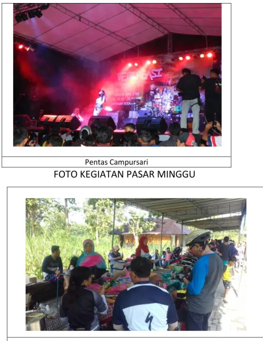 FOTO KEGIATAN PASAR MINGGU 